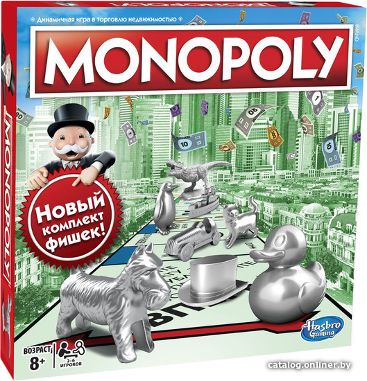 

Настольная игра Hasbro Монополия. Обновленная
