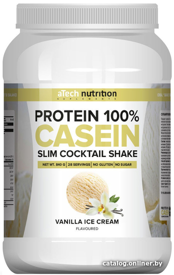 

Протеин Atech Nutrition Casein Protein (840г, ванильное мороженое)