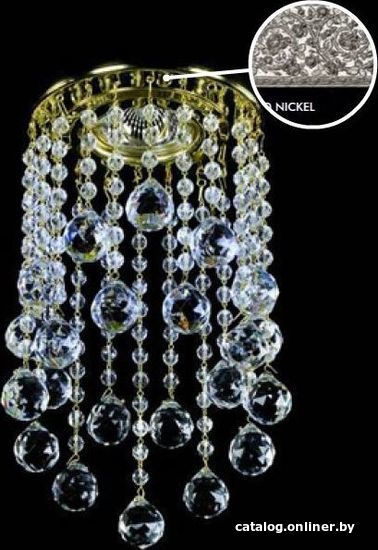 

Припотолочная люстра ArtGlass Spot 05 Nickel Ce