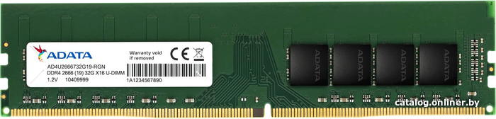 

Оперативная память ADATA Premier 8GB DDR4 PC4-21300 AD4U26668G19-BGN