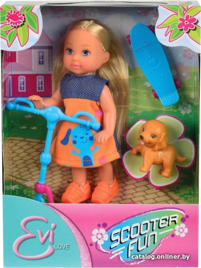 

Кукла Simba Evi LOVE Scooter Fun (тип 1)