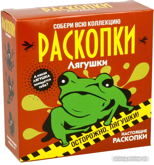 

Набор для опытов Раскопки Лягушки dig-39