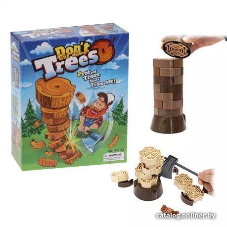 

Детская настольная игра Наша Игрушка Баланс. Не руби дерево! 200507133
