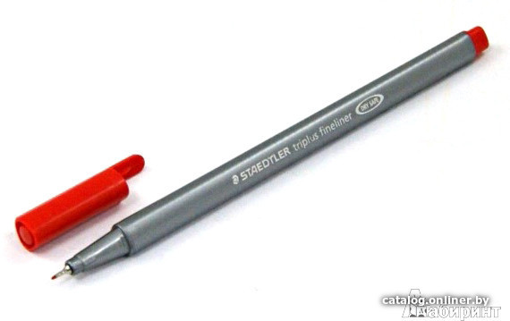 

Ручка капиллярная Staedtler Триплюс 334-2 (красный)