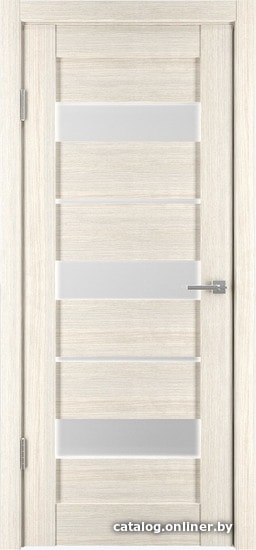 

Межкомнатная дверь IstokDoors Горизонталь-4 ДЧ 80x200 (капучино/светлое стекло)