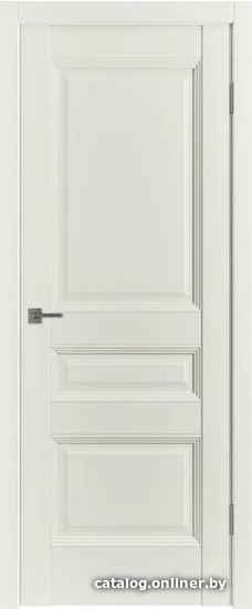 

Межкомнатная дверь Юркас Emalex EST3 ДГ 80x200 (mid white)