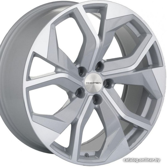 

Литые диски Khomen KHW2006 20x8.5" 5x112мм DIA 66.5мм ET 20мм Brilliant Silver-FP