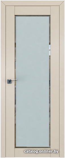 

Межкомнатная дверь ProfilDoors 2.19U 60x200 (магнолия сатинат, стекло square матовое)