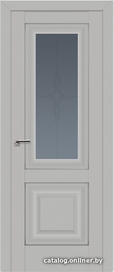 

Межкомнатная дверь ProfilDoors 28U 80x200 (манхэттен/мателюкс графит узор серебро)