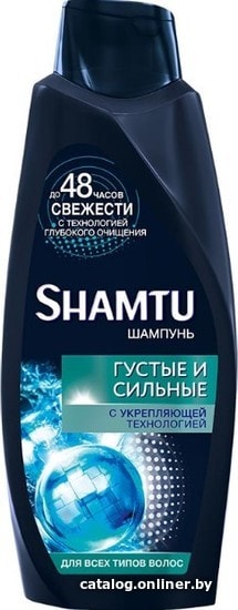 

Шампунь Shamtu Густые и сильные для всех типов волос 650 мл
