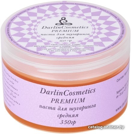 

Паста Darlin Cosmetics Паста средняя для шугаринга Premium 350 г