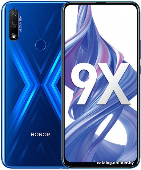 

Смартфон HONOR 9X STK-LX1 RU 4GB/128GB (сапфировый синий)