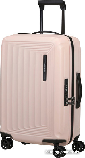 

Чемодан-спиннер Samsonite Nuon Matt Powder Pink 55 см