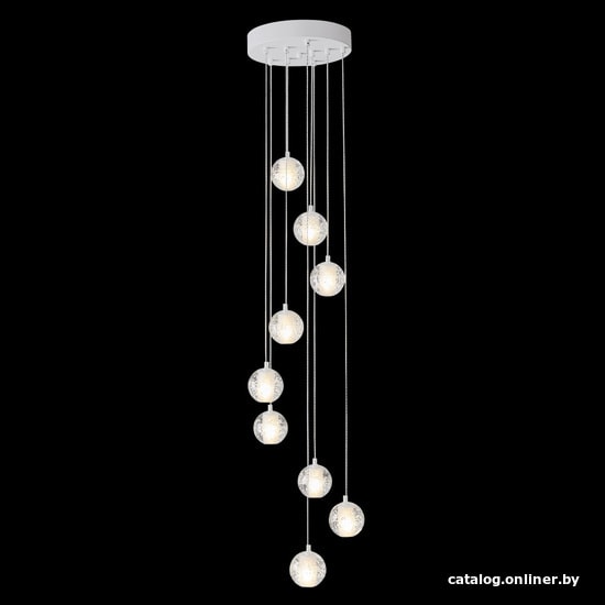 

Подвесная люстра Crystal Lux GASPAR SP9 D300 WHITE