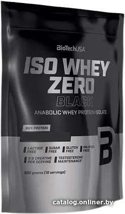 

Протеин BioTech USA Iso Whey Zero Black (500 г, шоколад)