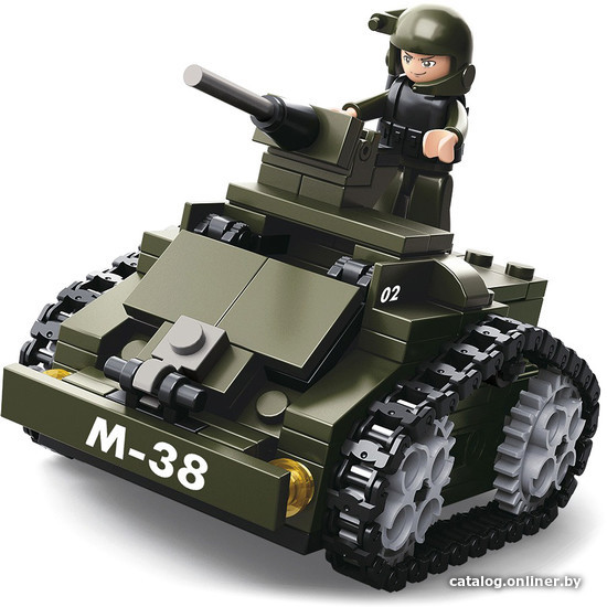 

Конструктор Sluban Армия Броневик M38-B0587С