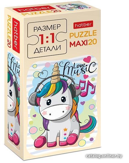 

Мозаика/пазл Hatber Maxi I Love Music 20ПЗ5_19509