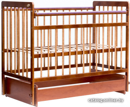 

Классическая детская кроватка Bambini Euro Style М 01.10.05 (светлый орех)