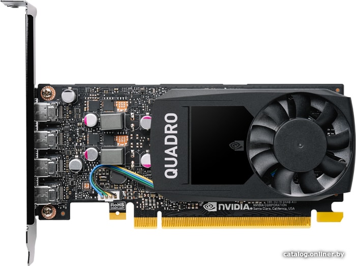 

Видеокарта PNY Quadro P1000 V2 4GB GDDR5 VCQP1000V2BLK-1