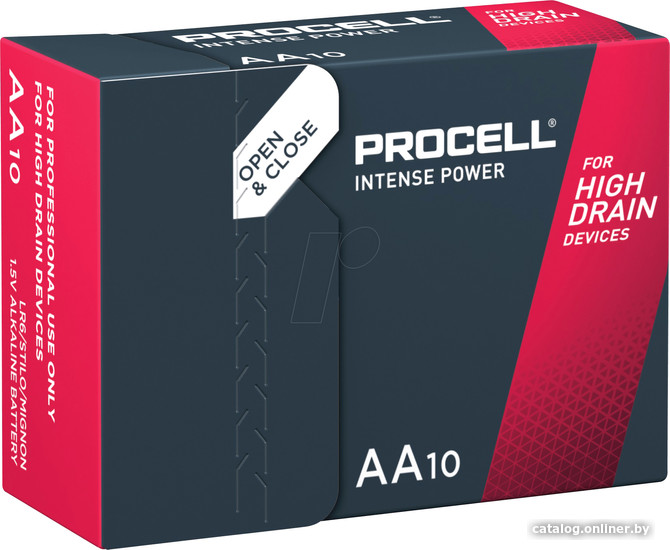 

Батарейка DURACELL Procell Alkaline Intense Power AA 10 шт.