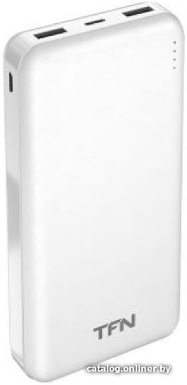 

Внешний аккумулятор TFN Basic Duo 20000mAh (белый)
