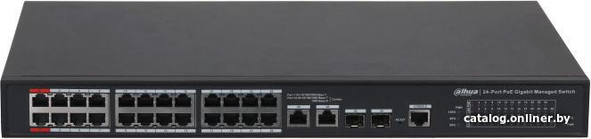 

Управляемый коммутатор 2-го уровня Dahua DH-PFS4226-24GT2GF-360