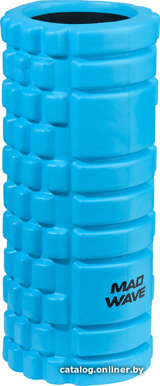 

Массажный ролик-валик Mad Wave Hollow Foam Roller (33x14, голубой)