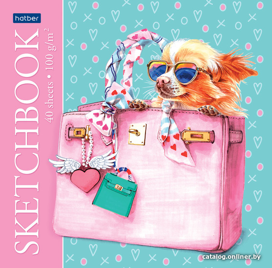 

Блокнот Hatber Fashion Dogs 40Б5лA (40 л)
