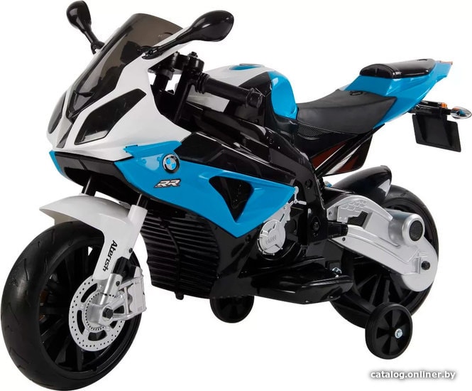 

Электромотоцикл RiverToys BMW S1000 RR JT528 (голубой)