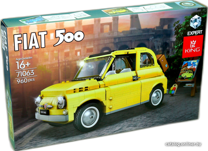 

Конструктор King Expert 71063 Fiat 500