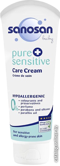 

Крем детский Sanosan Для чувствительной кожи Pure Sensitive 100 мл 89651