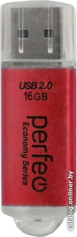

USB Flash Perfeo E01 16GB (красный)
