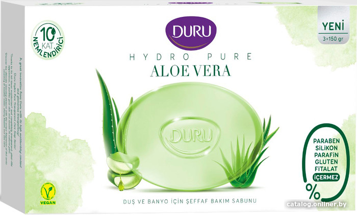 

Duru Hydro Pure Алоэ 3x150 г