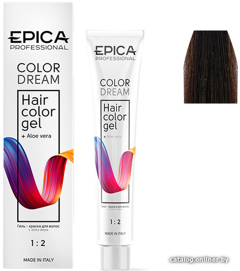 

Гель-краска Epica Professional Colordream 6.7 темно-русый шоколадный 100 мл