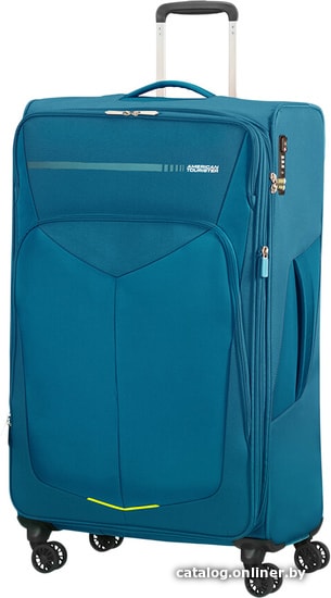 

Чемодан-спиннер American Tourister Summerfunk Teal 79 см (4 колеса)
