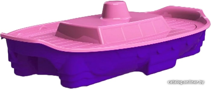 

Песочница Doloni-Toys Корабль 03355/1 (фиолетовый/розовый)