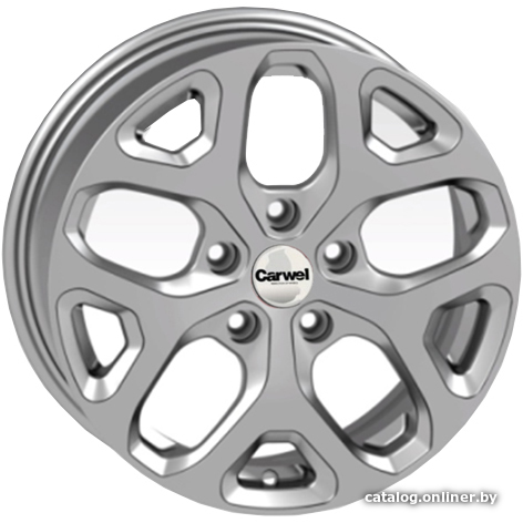 

Литые диски Carwel Al 16x6.5" 5x114.3мм DIA 67.1мм ET 50мм SL