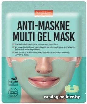 

Purederm Маска для лица гидрогелевая Anti Maskne Multi Gel Mask 12 г