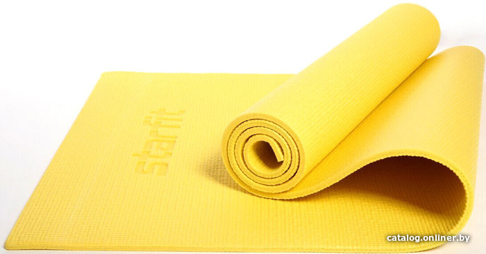

Коврик Starfit FM-101 PVC (173x61x1.0см, желтый)