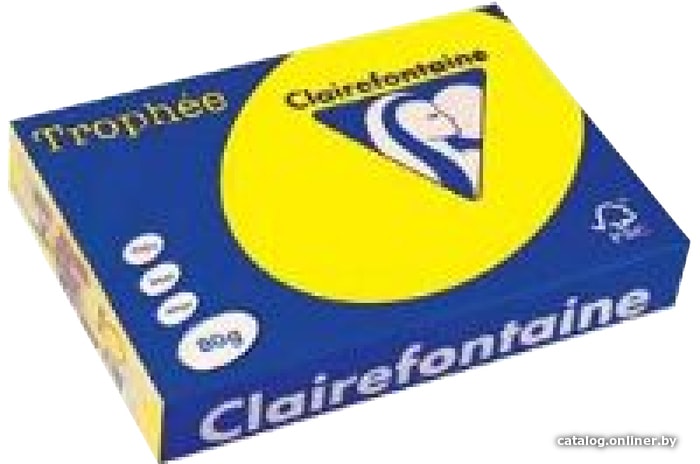 

Офисная бумага Clairefontaine Trophee неон A4 80 г/кв.м 100 л (салатовый)