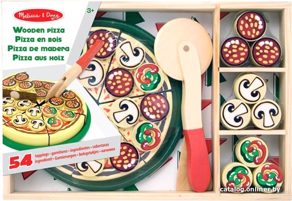 

Развивающая игрушка Melissa&Doug Пицца 10167