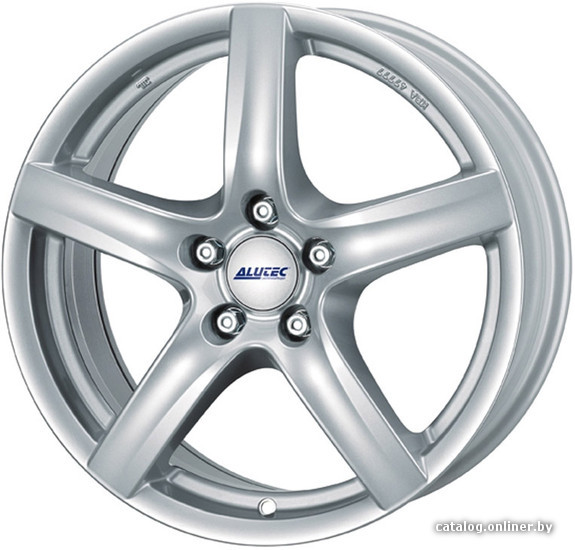 

Литые диски Alutec Grip 17x7.5" 5x114.3мм DIA 70.1мм ET 35мм Polar Silver