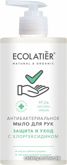 

Ecolatier Мыло жидкое Biosol для рук антибактериальное 460 мл