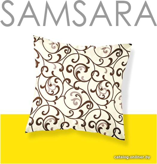 

Постельное белье Samsara Завитки пломбир 7070Н-5 70x70