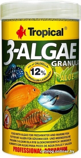 

Сухой корм Tropical 3-Algae Granulat 250 мл
