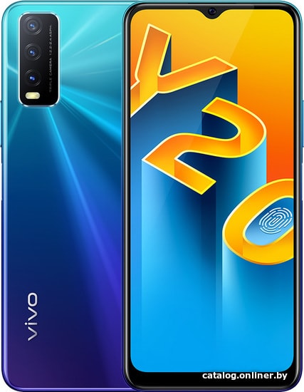 

Смартфон Vivo Y20 (синий туман)