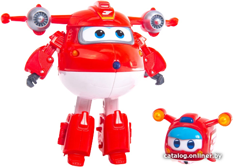 

Трансформер Super Wings Заряженный Джетт и Супер питомец Джетт EU750421