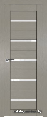 

Межкомнатная дверь ProfilDoors 7XN 40x200 (стоун, стекло белый триплекс)