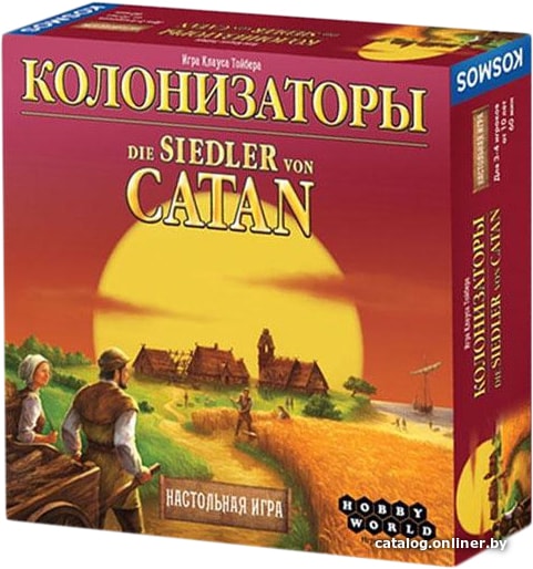 

Настольная игра Мир Хобби Колонизаторы (3-е издание)
