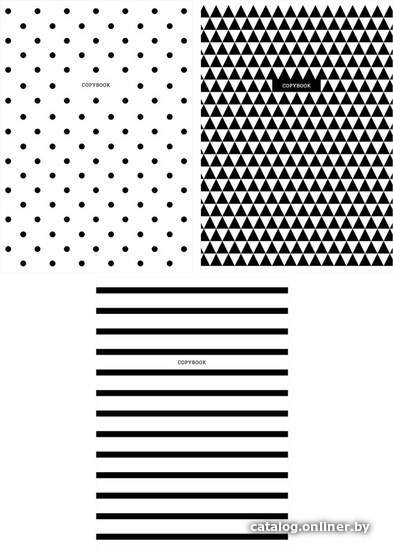 

Общая тетрадь ArtSpace клетка Узоры. BW Pattern Т96А4к_36604 (96 л)
